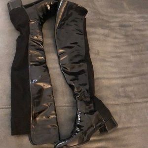 Stuart Weitzman 50/50 black boots